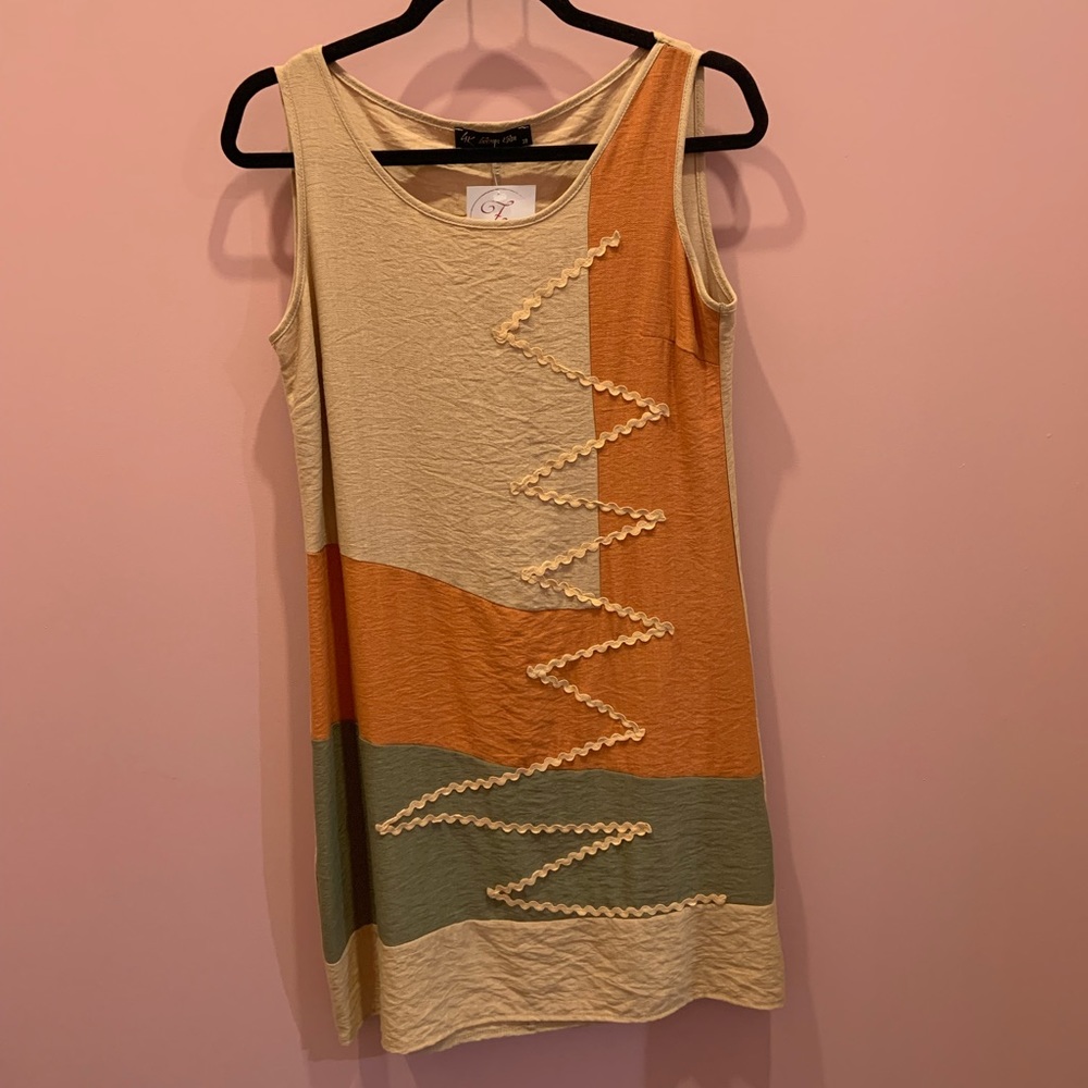 Linen-Viscose Dress - Picture 5 of 6